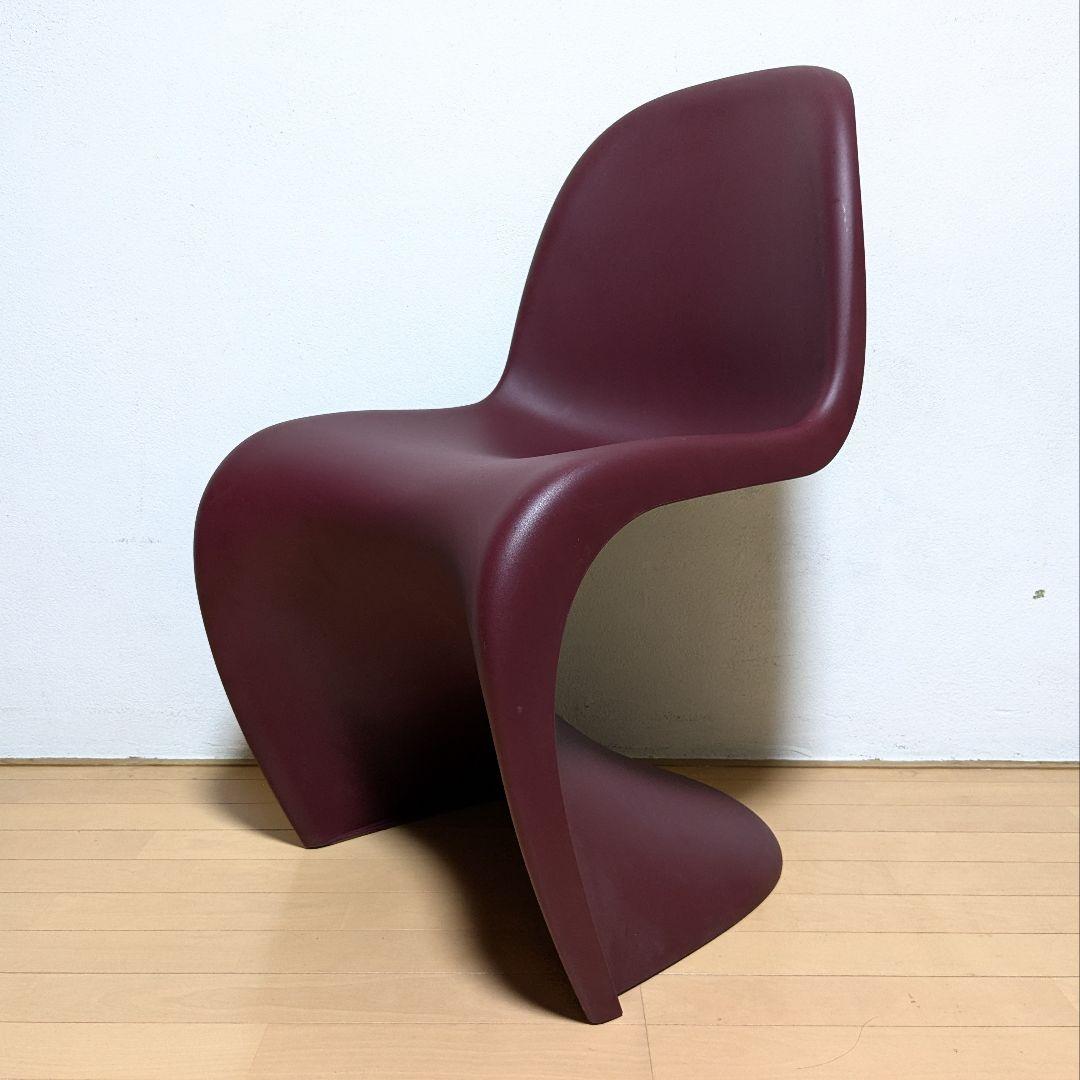 美品 Vitra パントンチェア ポリプロピレン ボルドー 1