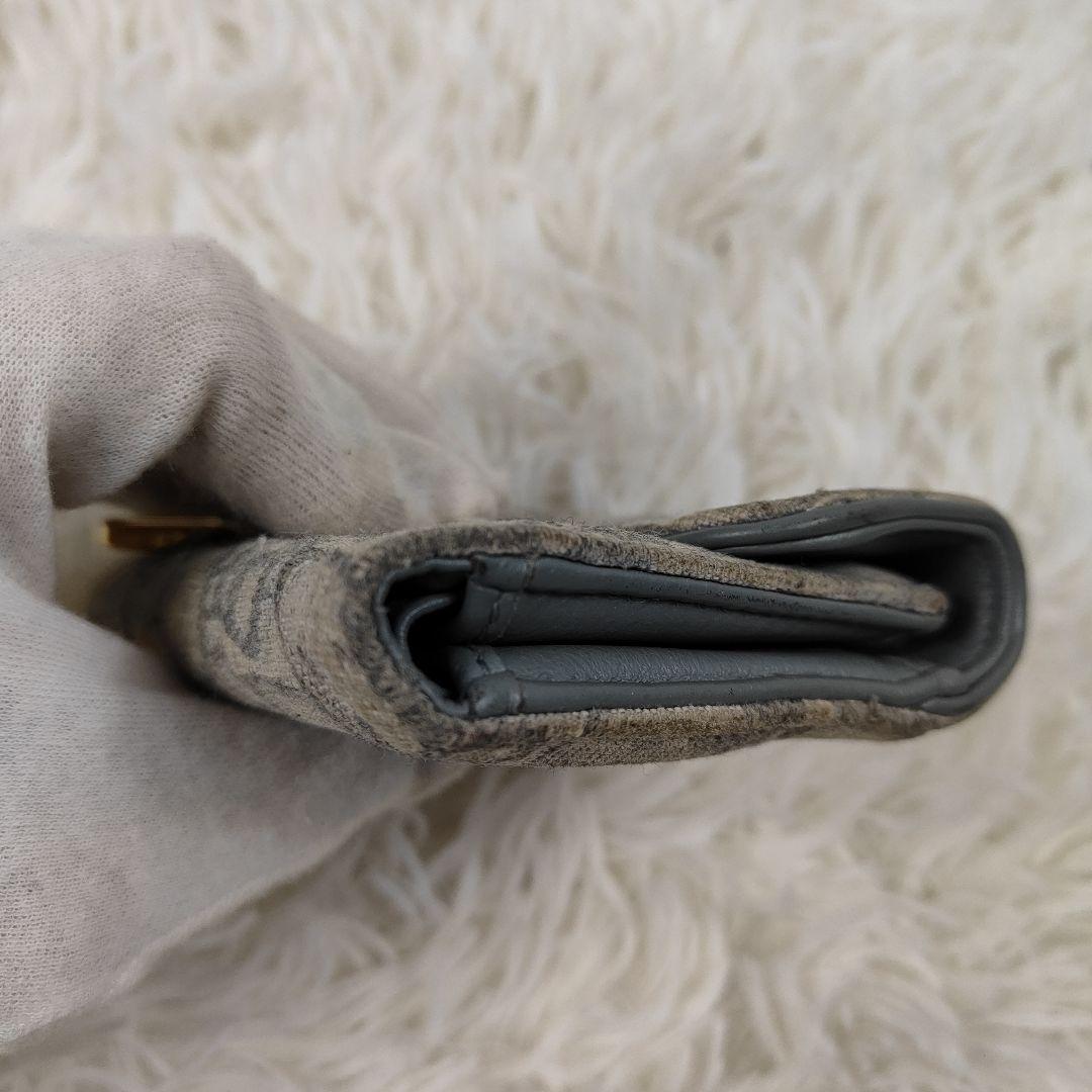 本日限定価格　DIOR 三つ折り 財布　サドル　オブリーク　トロッター柄