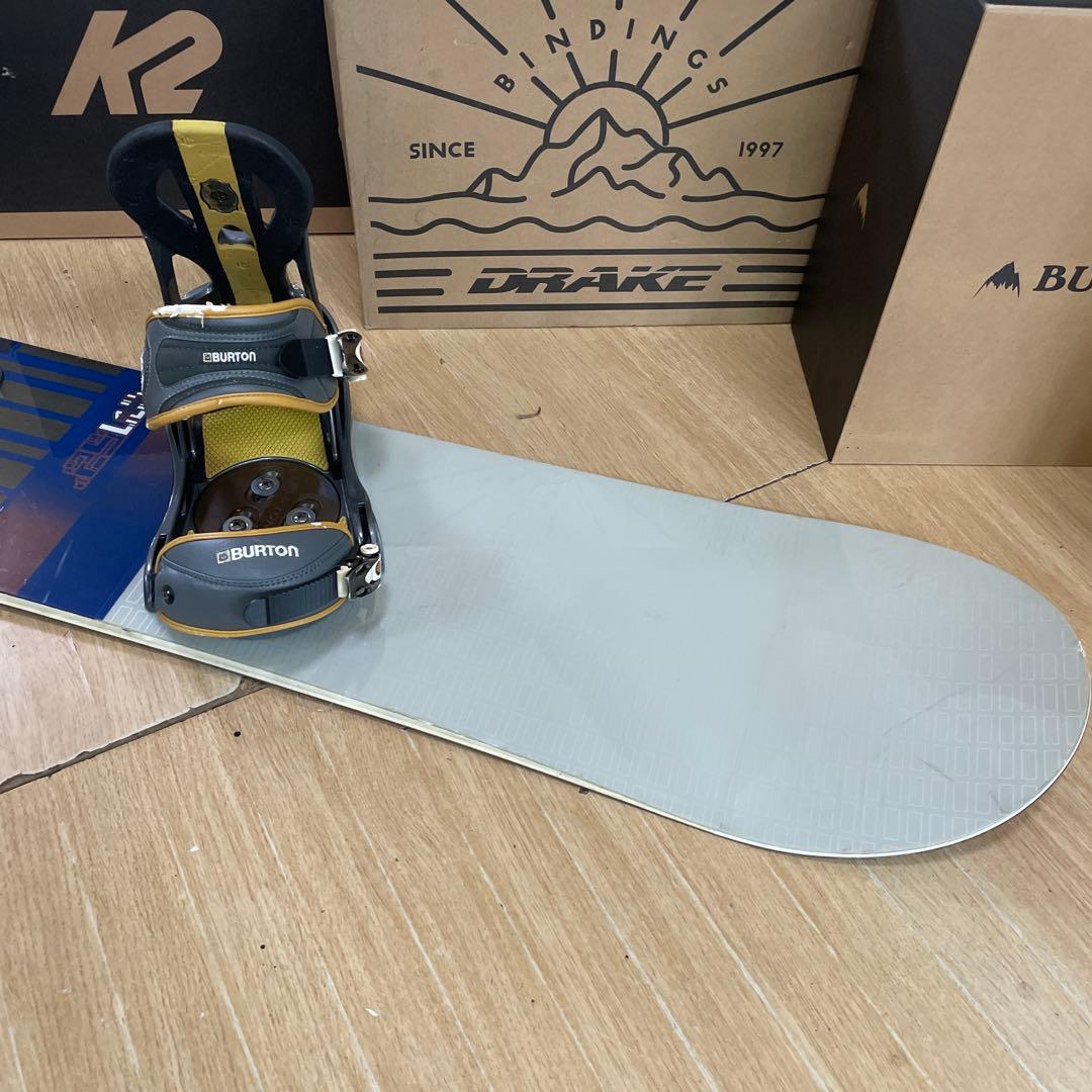 BURTON　バートン　CARTEL　バインディング付スノーボードセット