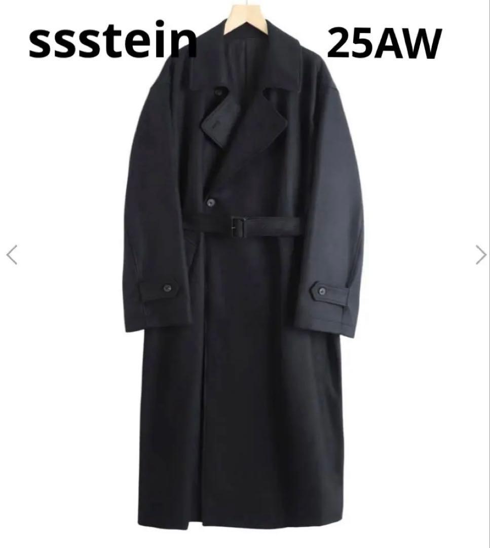 ジャケット・アウター ssstein OVERSIZED DOUBLE BREASTED COAT