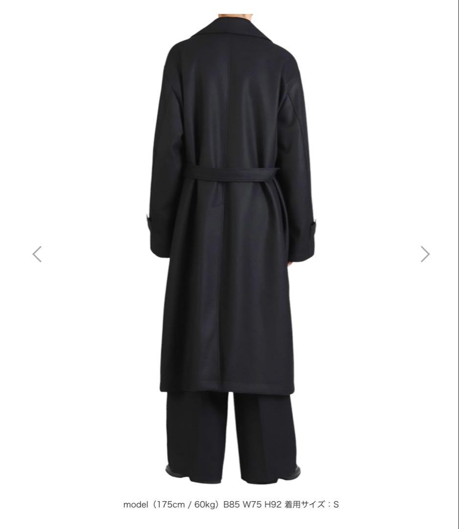 ジャケット・アウター ssstein OVERSIZED DOUBLE BREASTED COAT