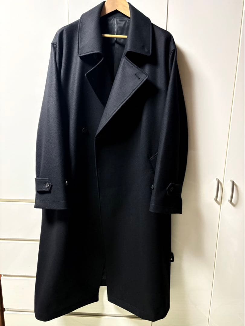 ジャケット・アウター ssstein OVERSIZED DOUBLE BREASTED COAT
