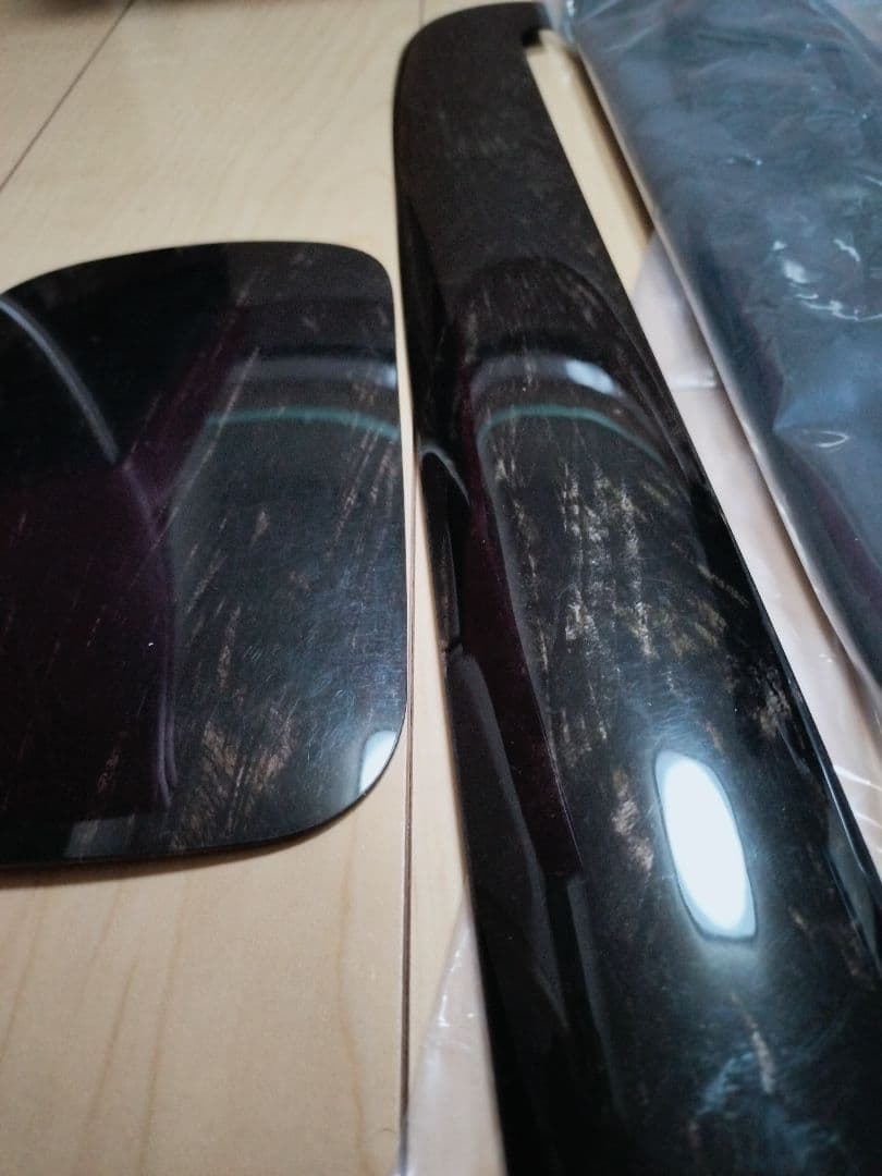 ハイエース200系　スーパーＧＬ ダークプライムII　黒木目パネル　13+5点