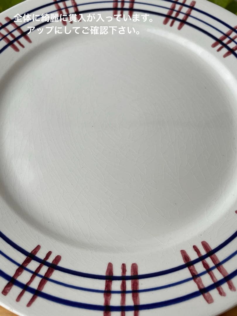 美品　サルグミンヌ　POITOU バスク　フランス　アンティーク　平皿　２枚