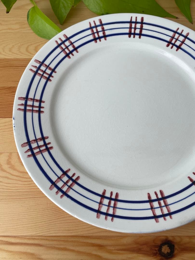 美品　サルグミンヌ　POITOU バスク　フランス　アンティーク　平皿　２枚