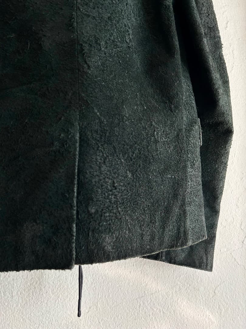 超希少！DIOR HOMME　03HH ラスター期　デストロイ・レザージャケット