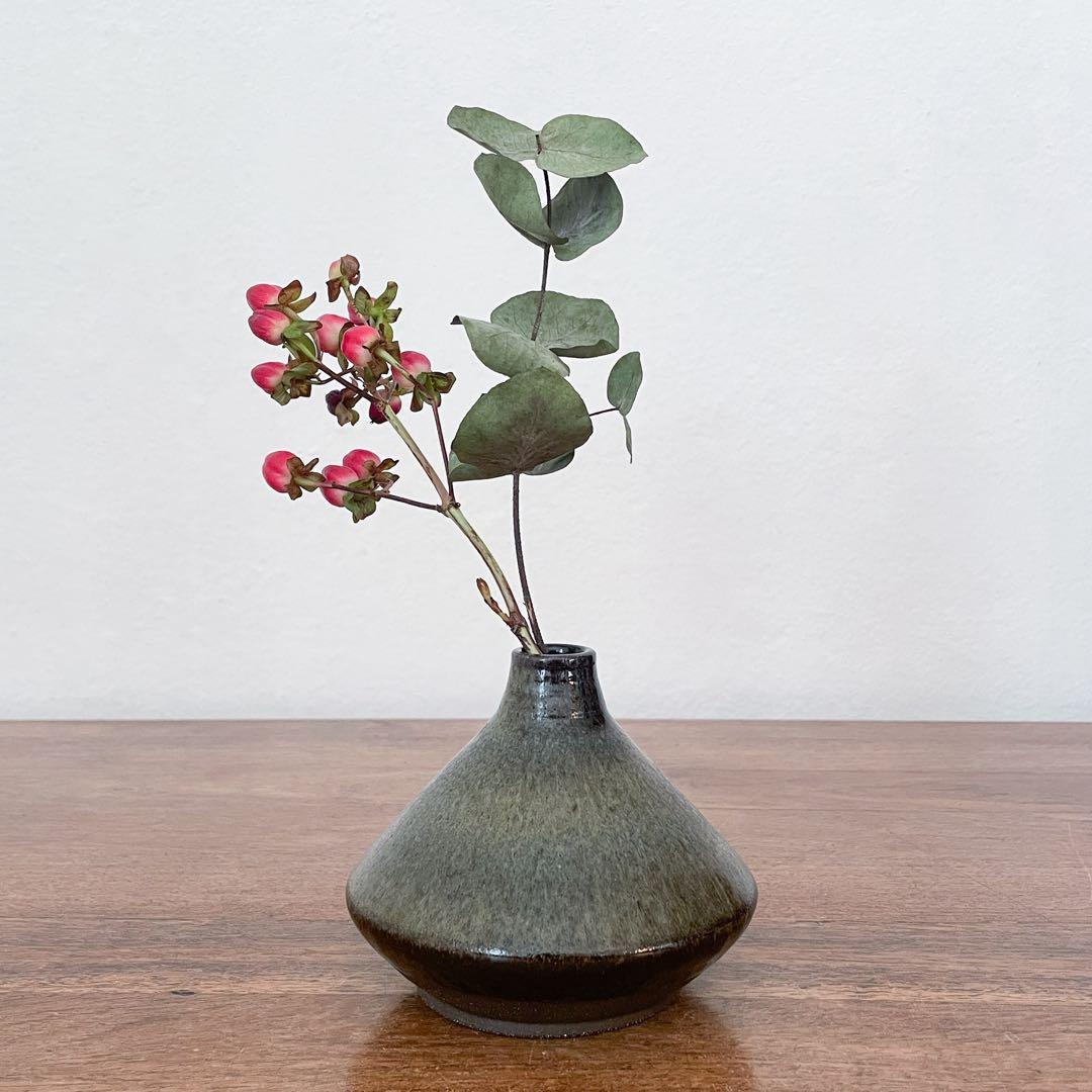 【デンマーク Hyllested Danmark花瓶】ミッドセンチュリー 315