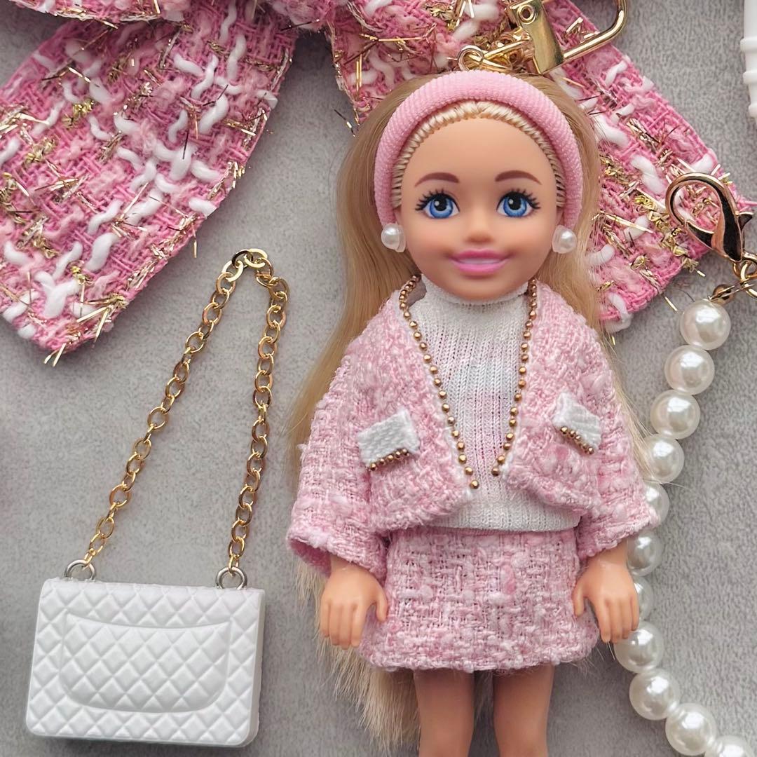 【N190】バービーチャーム チェルシーチャーム バッグチャーム ドールチャーム