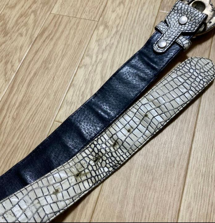 スペさん ジャスティンデイビス　クラウンバックル　クロコベルト