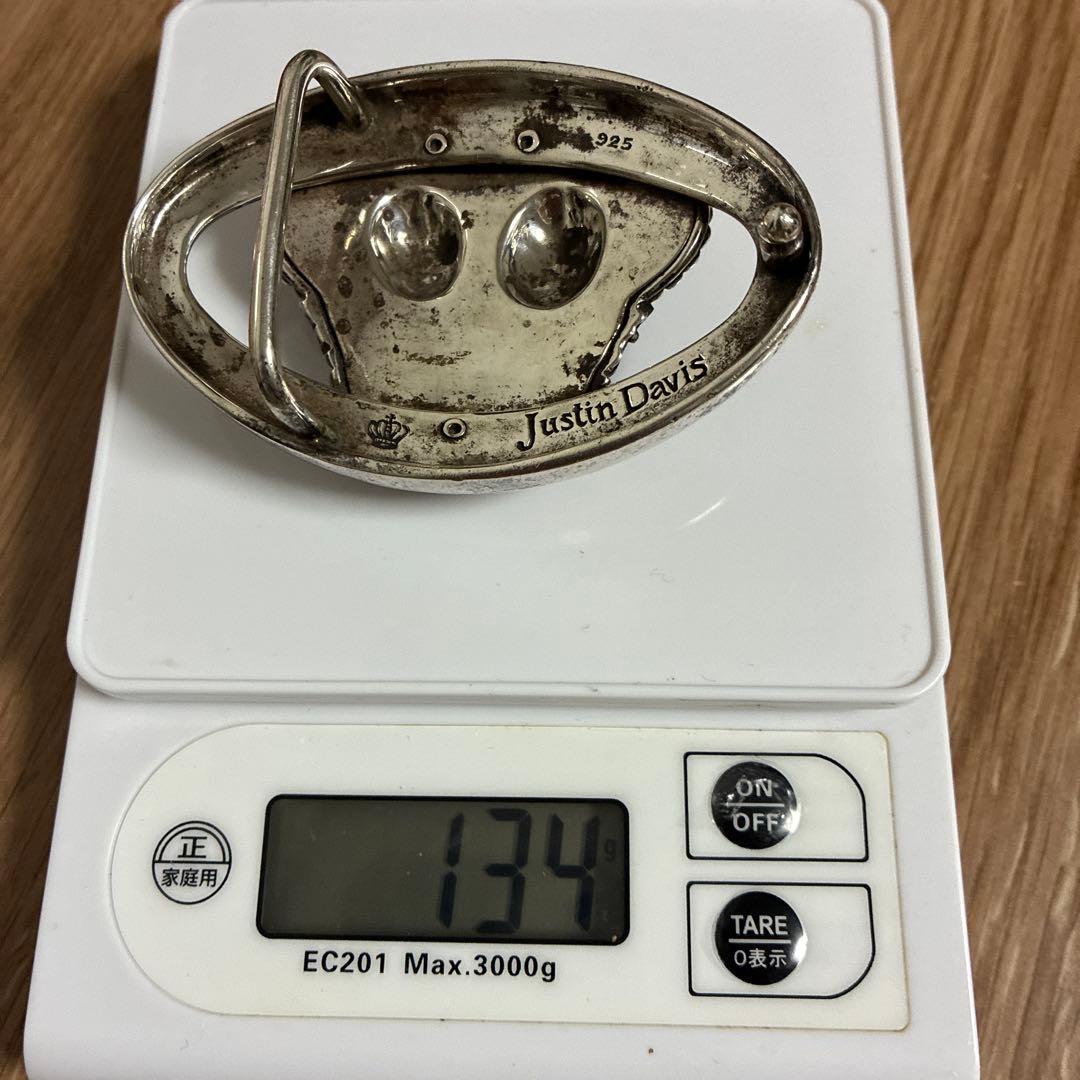 スペさん ジャスティンデイビス　クラウンバックル　クロコベルト