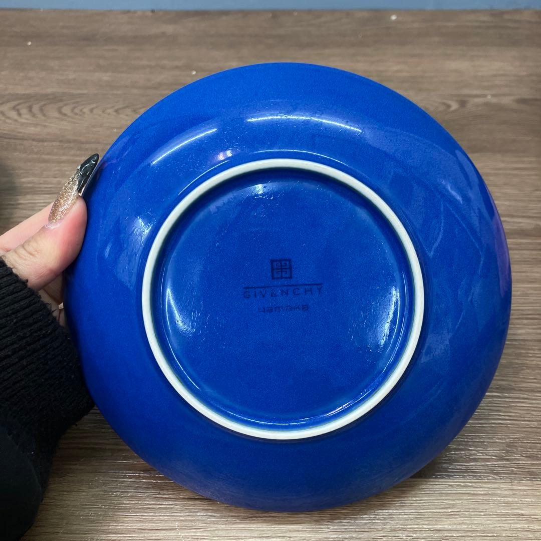 E-1 GIVENCHY ジバンシィ プレート フォーク 5客セット ブルー