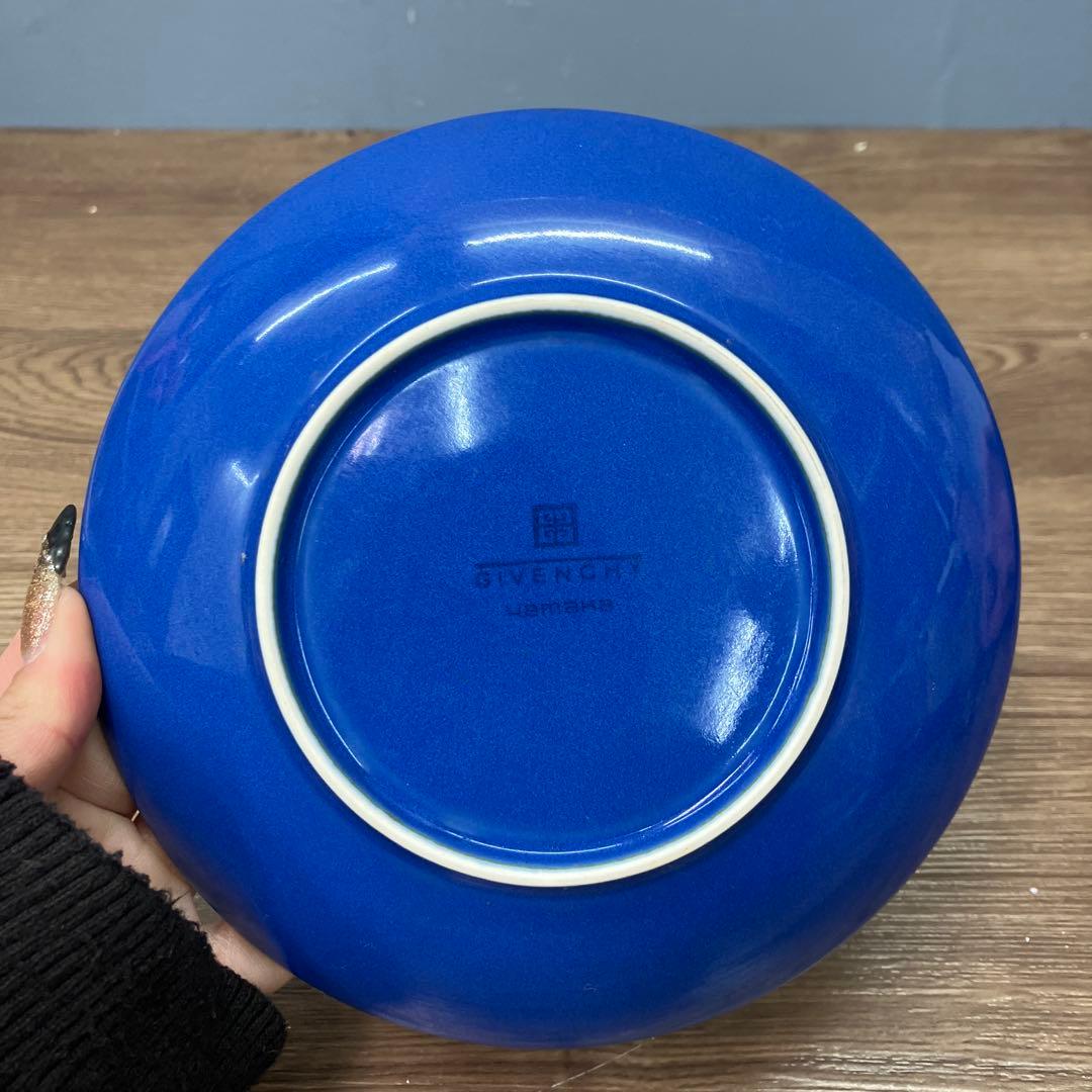 E-1 GIVENCHY ジバンシィ プレート フォーク 5客セット ブルー