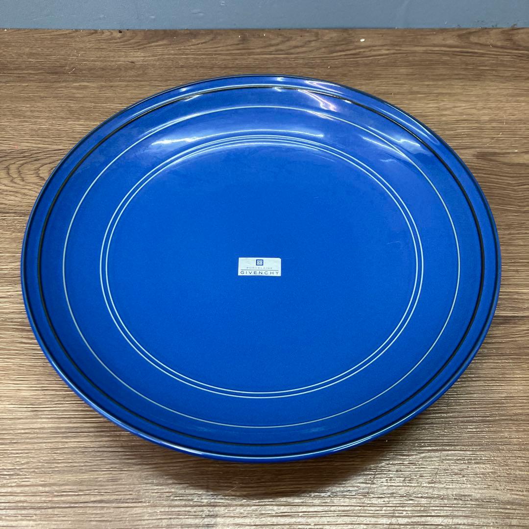 E-1 GIVENCHY ジバンシィ プレート フォーク 5客セット ブルー