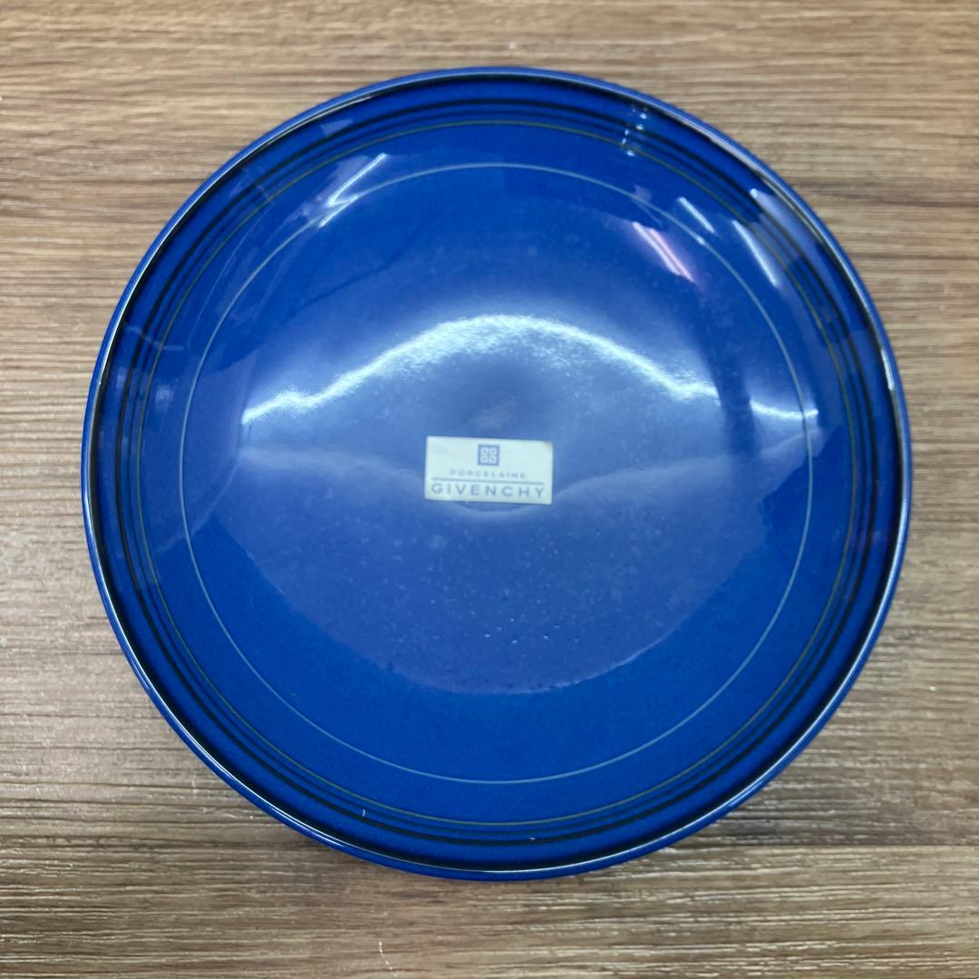 E-1 GIVENCHY ジバンシィ プレート フォーク 5客セット ブルー