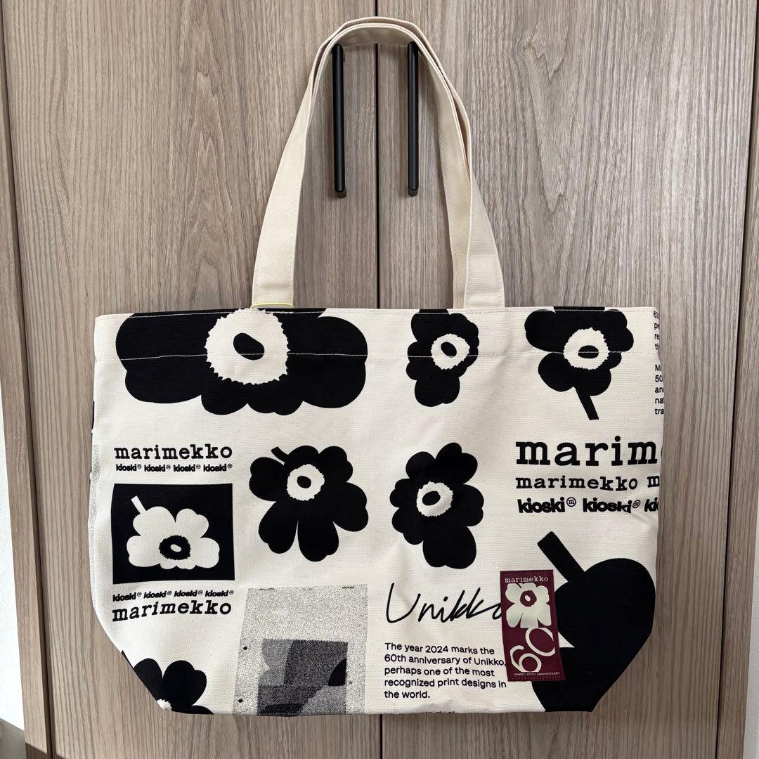 【新品未使用】マリメッコ marimekko 60周年 トートバッグ 希少