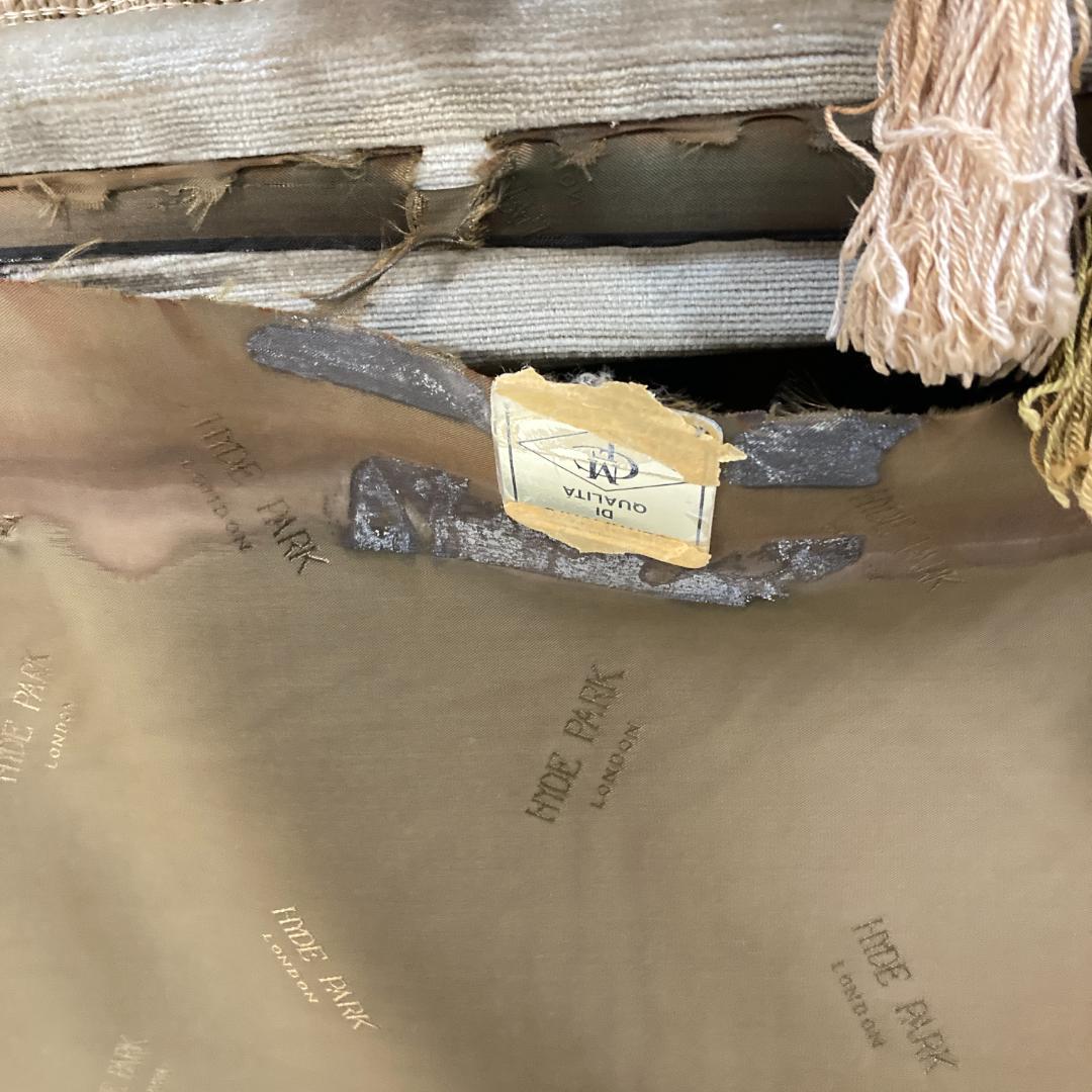 マリオ・コルチャゴ 1人掛けソファ ロココ様式 　彫刻