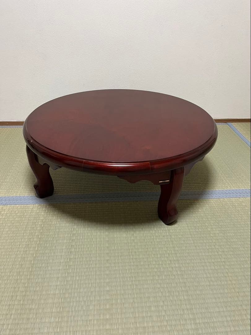 カリン(花梨)座卓 ローテーブル ヴィンテージ カトミ 90サイズ レトロ 昭和