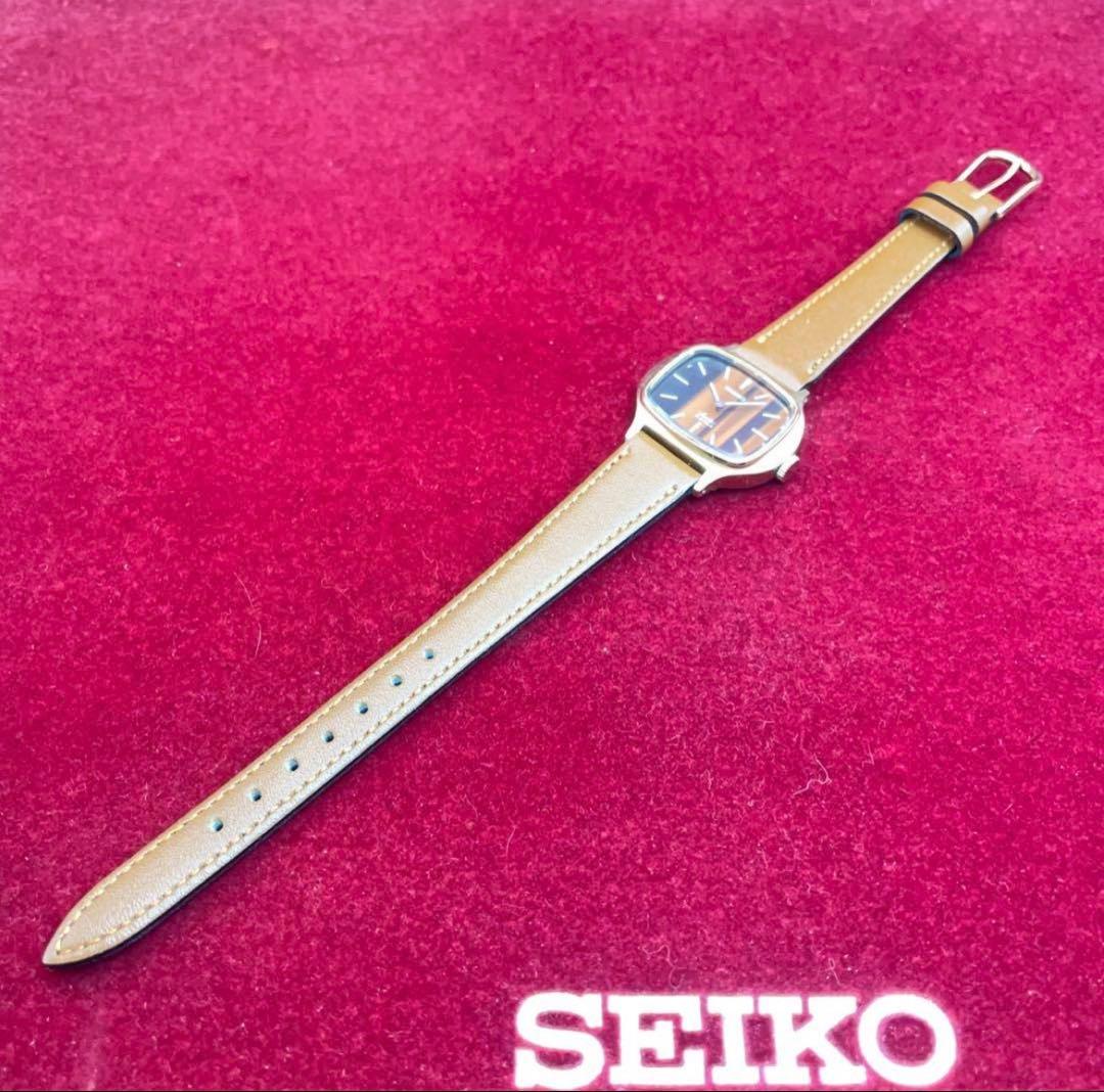 ★希少モデル 未使用 70s 高級 SEIKO Socie 手巻 日本製 腕時計