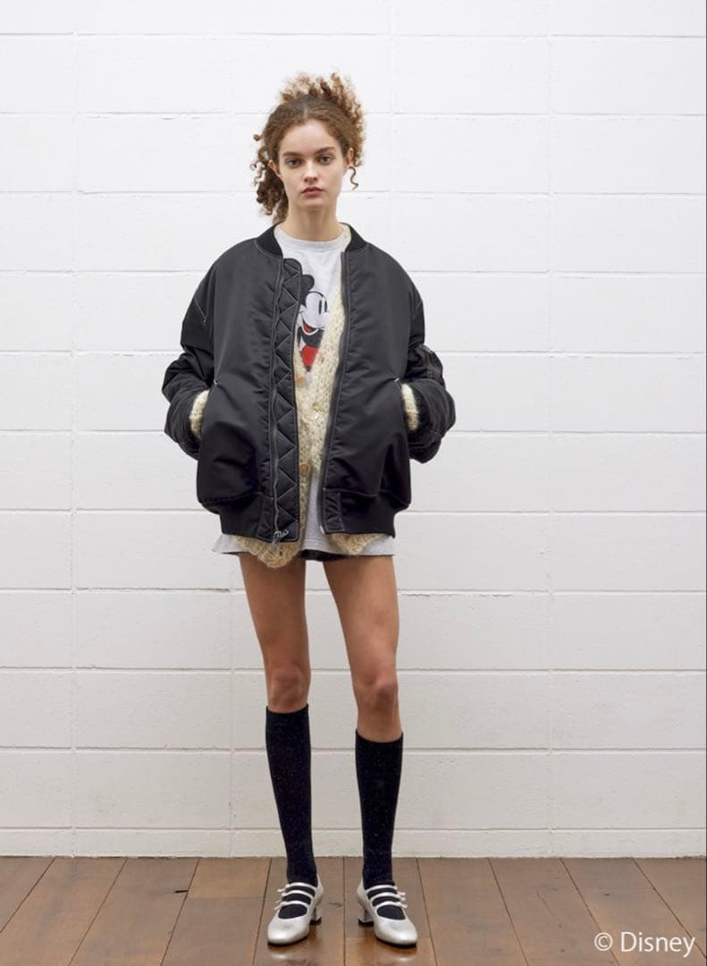 US2443 / 003 / BUZZ RICKSON'S ブラック MA-1