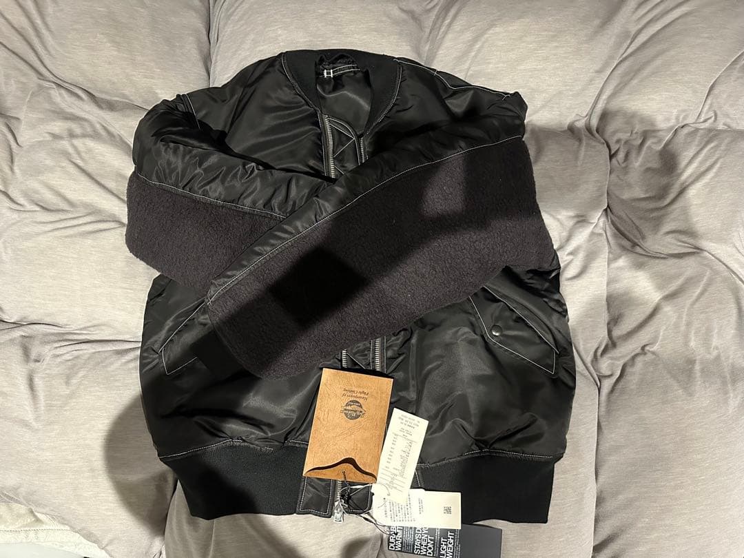 US2443 / 003 / BUZZ RICKSON'S ブラック MA-1