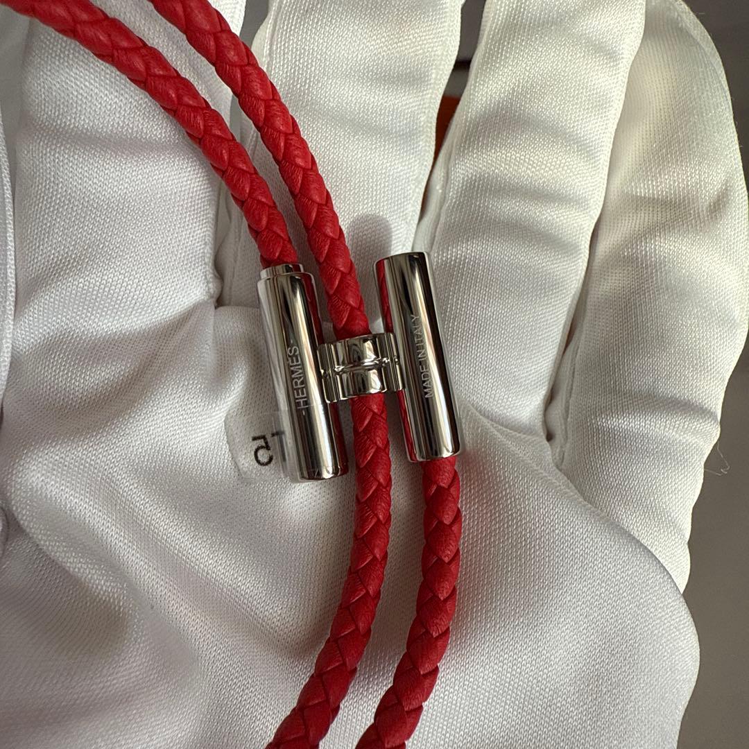 【大人気♪】新品未使用HERMES トゥルニ トレッセ レザーブレスレット