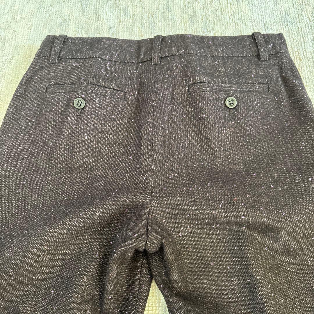 【美品】AQUASCUTUM アクアスキュータム パンツスーツ ウール 絹