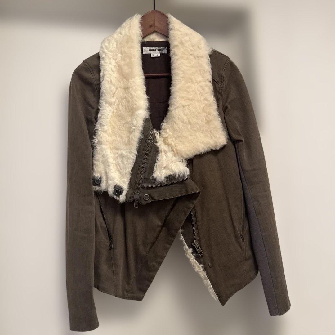HELMUT LANG ファーショートジャケット