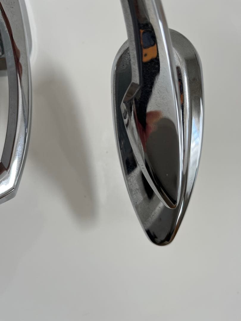 クリアキン　ティアドロップミラー　クローム