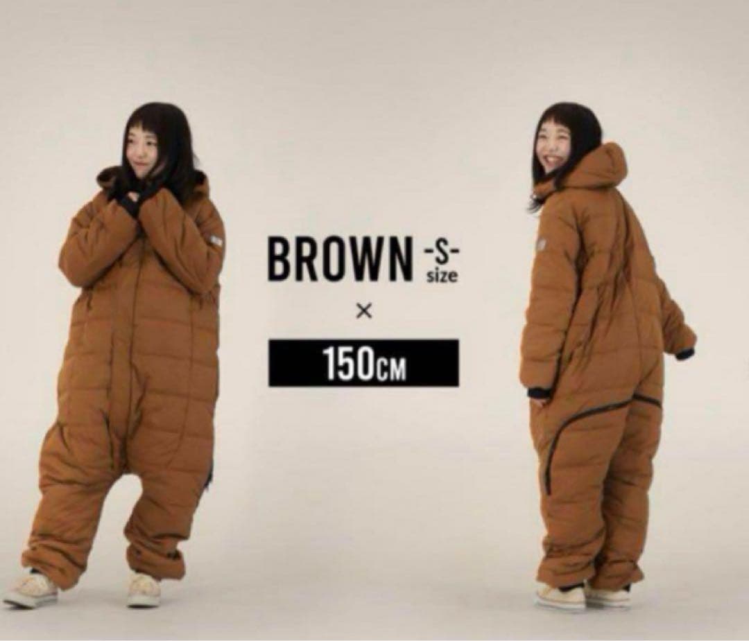 DOD ブクロマンX ブラウン Sサイズ ダウン ジャケット 冬キャンプ