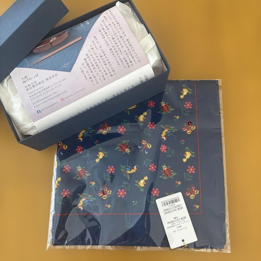 フェイラー　ハイジ　曲げわっぱ＆ランチクロス