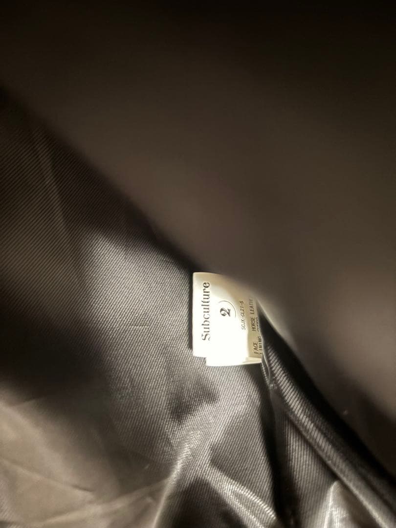 SUBCULTURE S06XX HORSE HIDE 大戦 レザー 定価以下