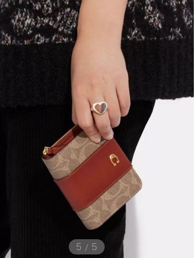 COACH 二つ折り財布 新品