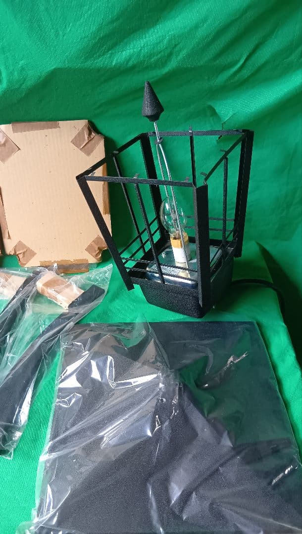 昭和レトロ品 SHARP とうろう形庭園灯 水銀庭園灯「点灯確認済」