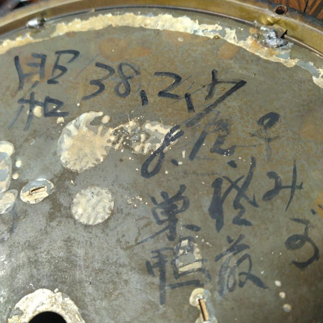 値下！精工舎SEIKO 大正五年八角形振り子時計 分解簡易整備注油済 動作良好品