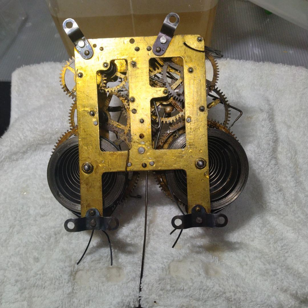 値下！精工舎SEIKO 大正五年八角形振り子時計 分解簡易整備注油済 動作良好品