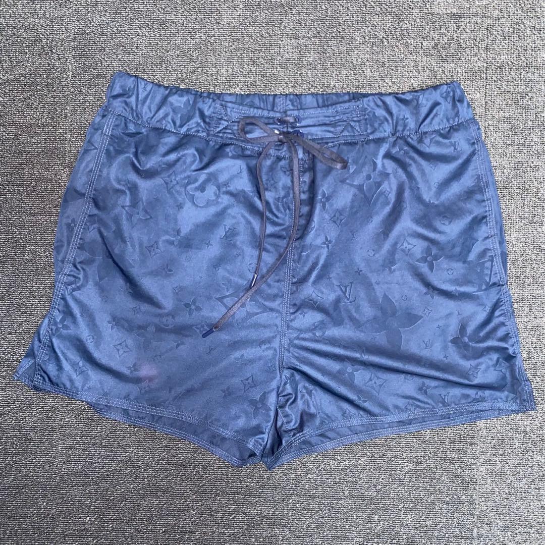 LOUIS VUITTON モノグラム 3Dポケット スイム ボード ショーツ