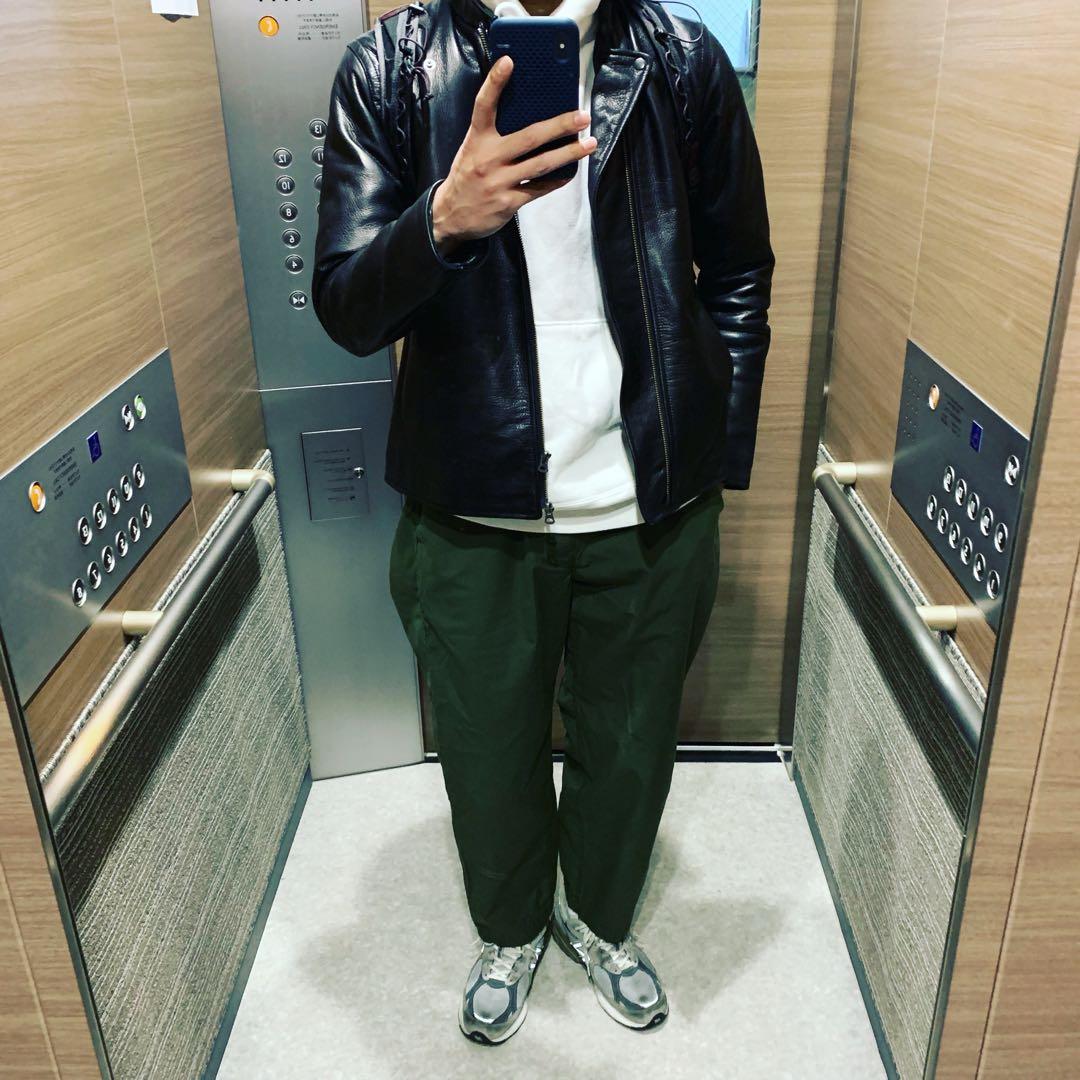 Shama/別注HALF VEG W.RIDERS サイズ40 牛革 セミダブル