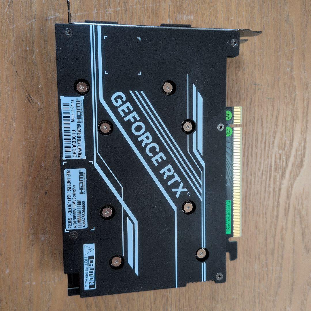 玄人志向 NVIDIA GeForce RTX 4060 グラフィックボード