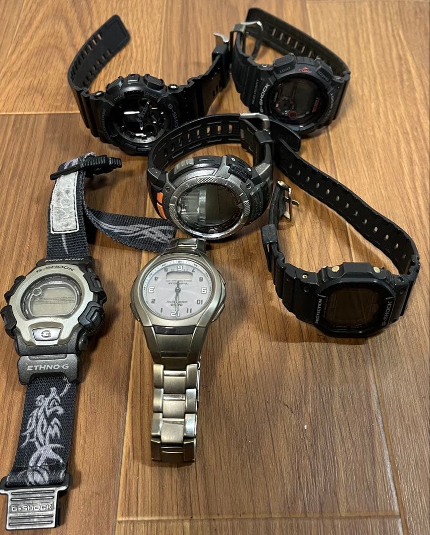 CASIO 6点セット動作は未確認品