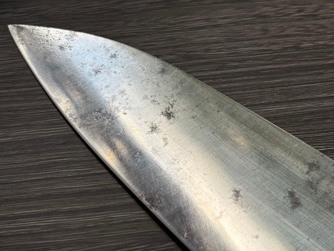 正広 安来鋼 本焼 牛刀 冷凍切り 幅広 280mm