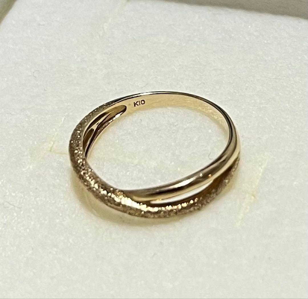 K10 イエローゴールド　指輪