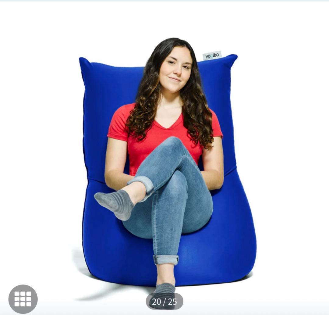 ヨギボー　ズーラ　ライト　カバー　新品　ロイヤルブルー