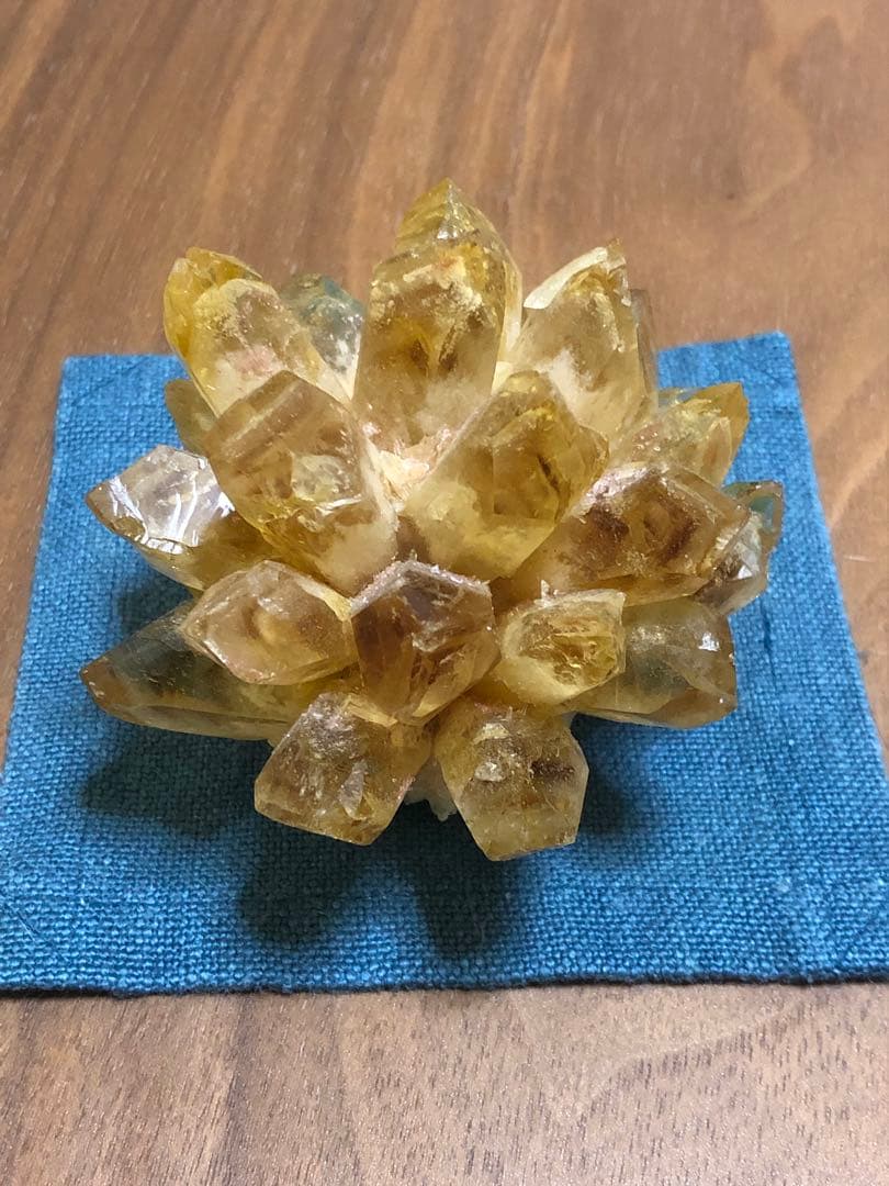 水晶 クラスター シトリンファントム 天然石