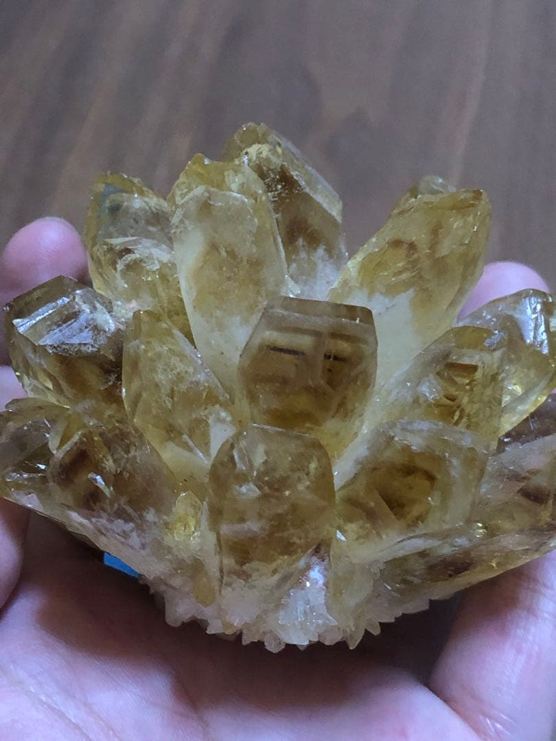 水晶 クラスター シトリンファントム 天然石