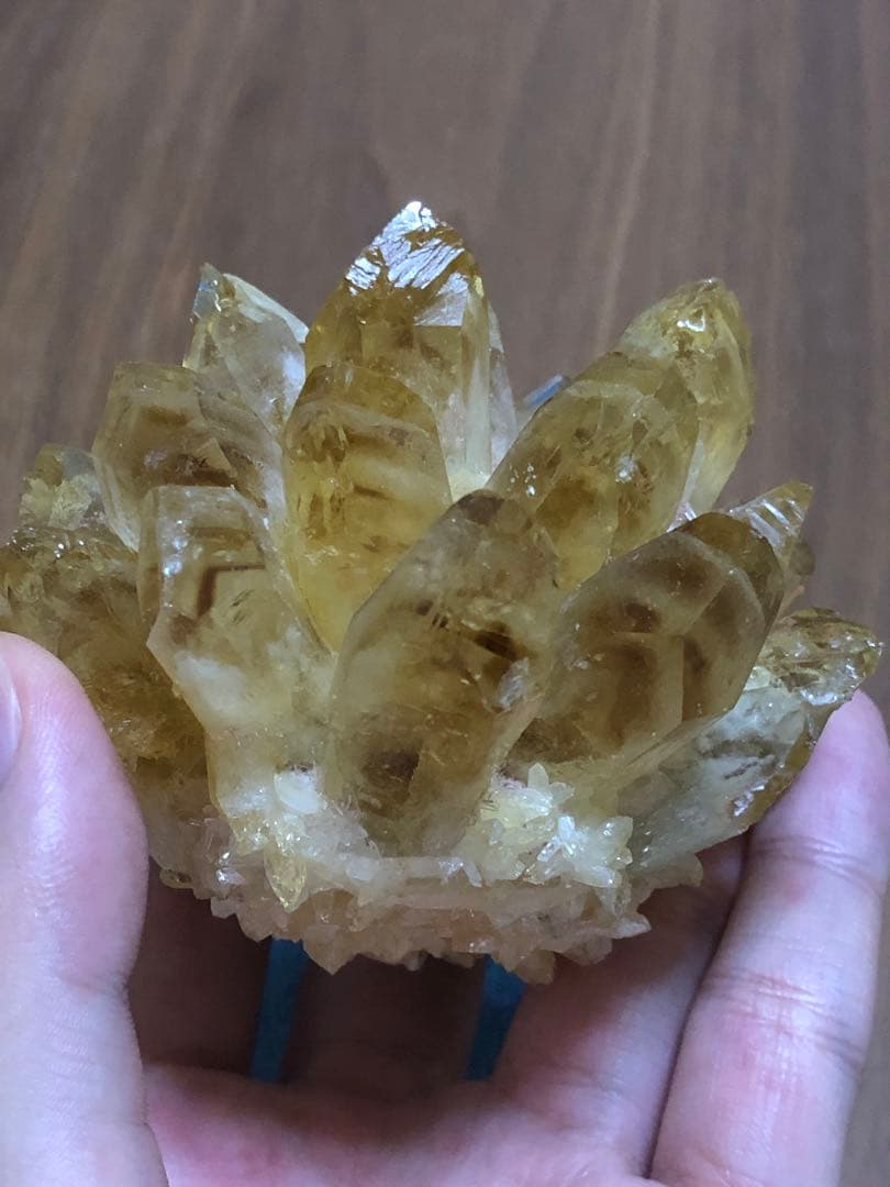 水晶 クラスター シトリンファントム 天然石