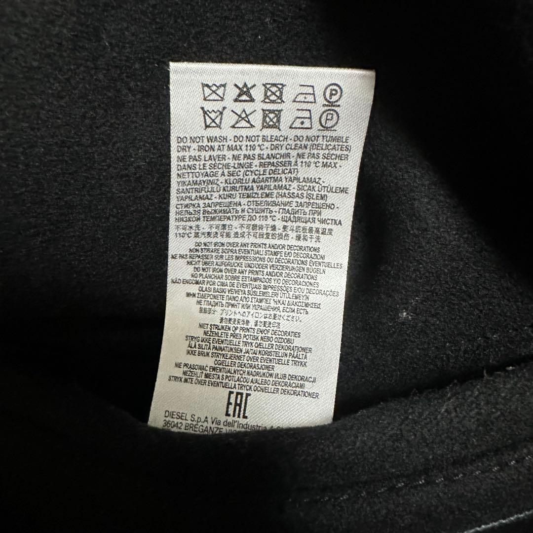 DIESEL ディーゼル シングルブレスト ロングコート チェスターコート