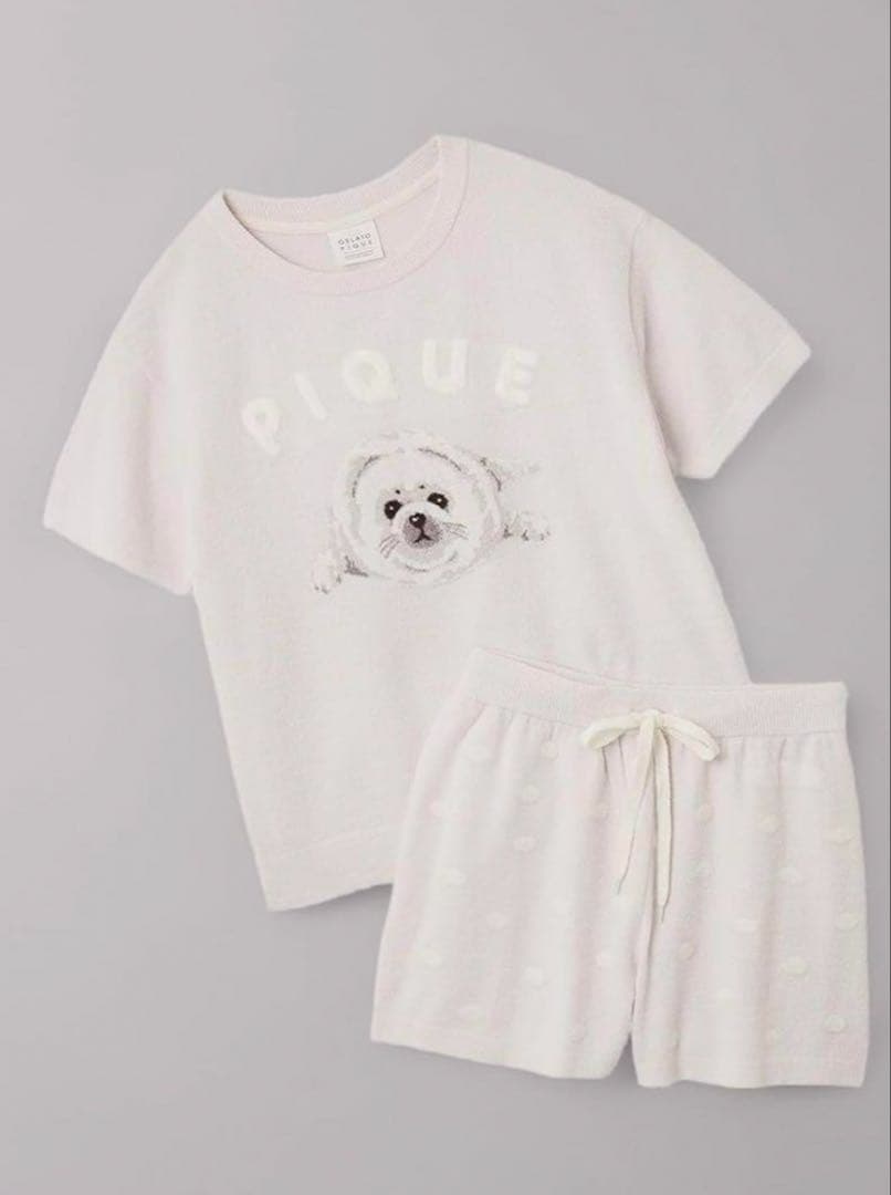 あざらしプルオーバー＆ショートパンツセット