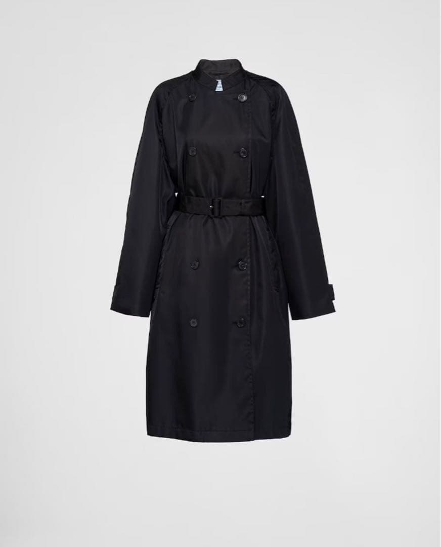 試着のみ　PRADA ダブルブレスト トレンチコート　38