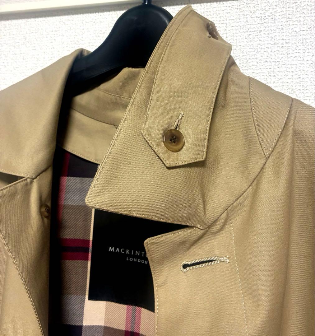 【未使用級】MACKINTOSH LONDON ジャケットステンカラーコート