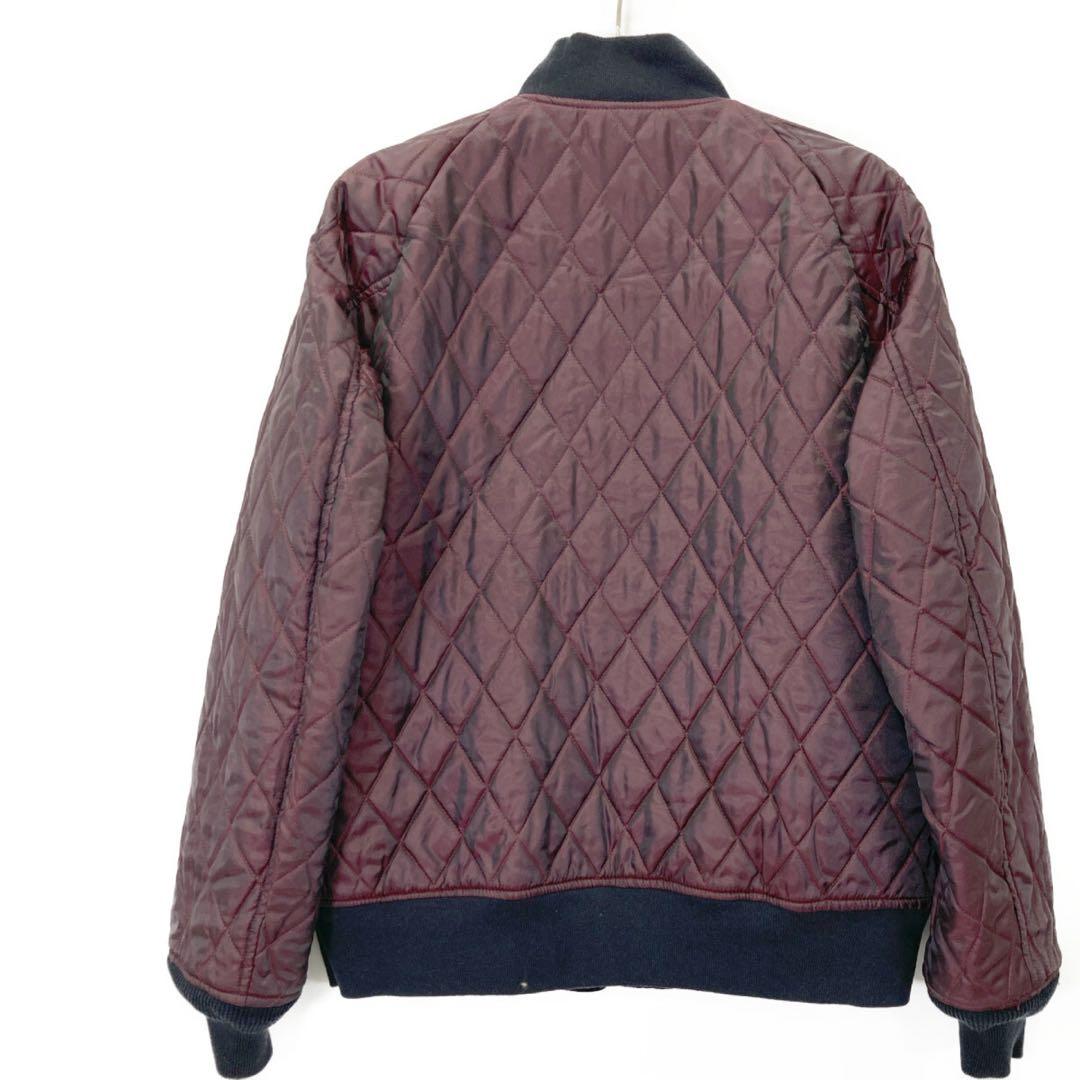 定価5万 日本製【ダファー ジャパン】ベロア＆キルティング リバーシブルブルゾン